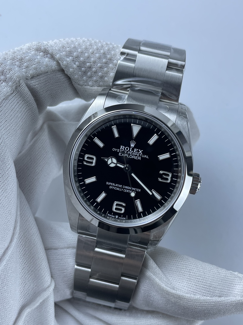 (준비완료/특급배송)NO.2223/VS공장 롤렉스 익스플로러 36미리 슈퍼클론3230