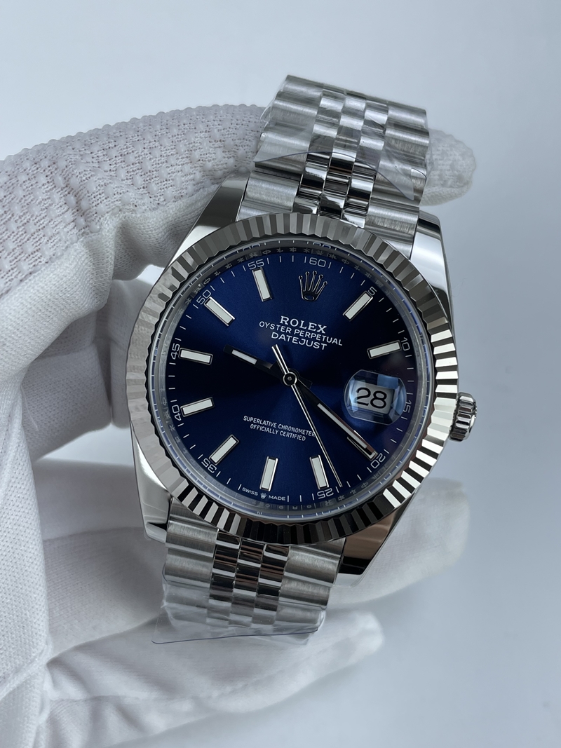 (준비완료/특급배송)NO.2434/NM공장 롤렉스 데이저스트 41미리 블루 바 (강력추천)