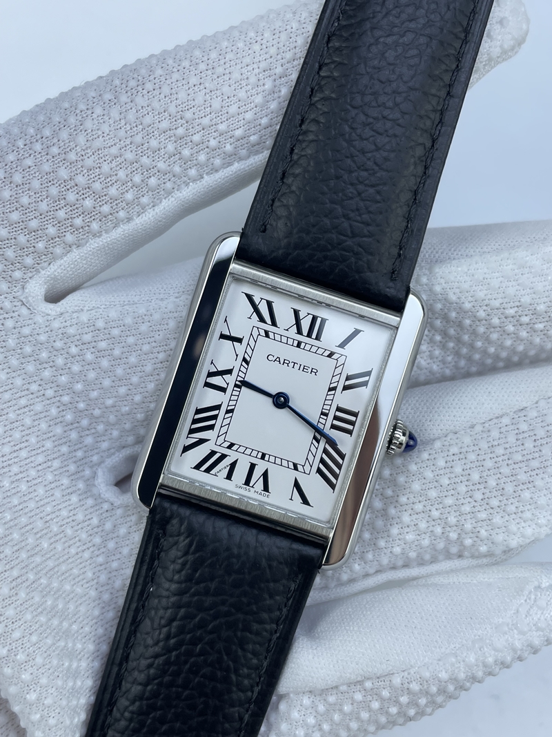 (준비완료/특급배송)NO.2815/AF공장 까르띠에 탱크솔로 27MM 쿼츠