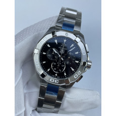 (준비완료/특급배송)NO.2845/신공장 태그호이어 아쿠아레이서 쿼츠 크로노 블랙 CAY1110.BA0927