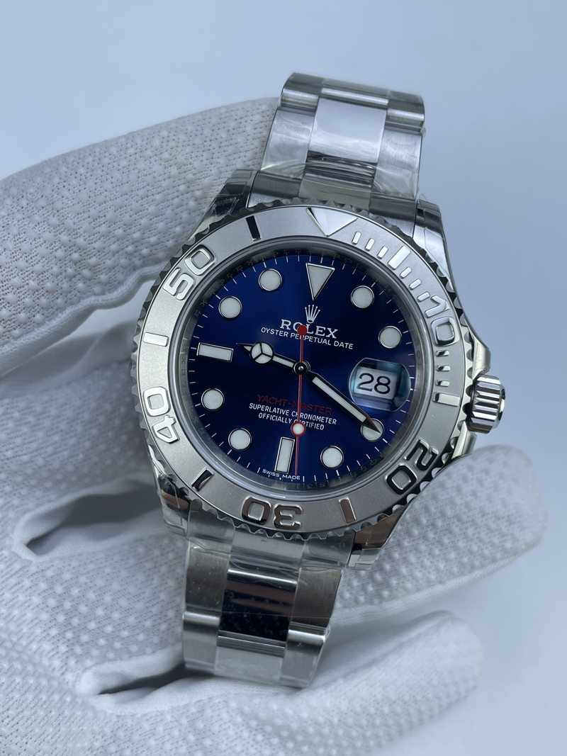 (준비완료/특급배송 할인판매)NO.3060/VS공장 요트마스터 블루 3135풀카피 클론무브