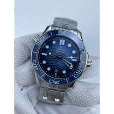 (준비완료/특급배송)NO.3217/VS공장 오메가 씨마스터 다이버 300M 스틸 블루다이얼 브레이슬릿V4 VS8800 (최신무브업버전)