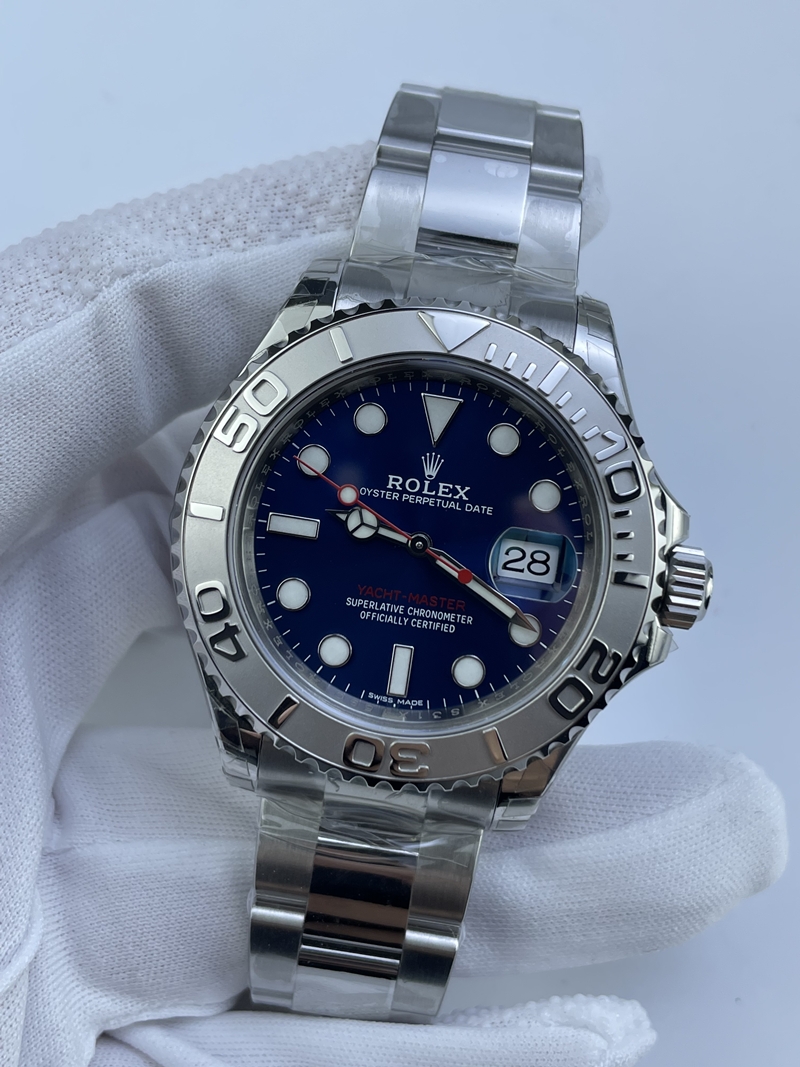 (준비완료/특급배송 할인판매)NO.3301/VS공장 요트마스터 블루 3135풀카피 클론무브