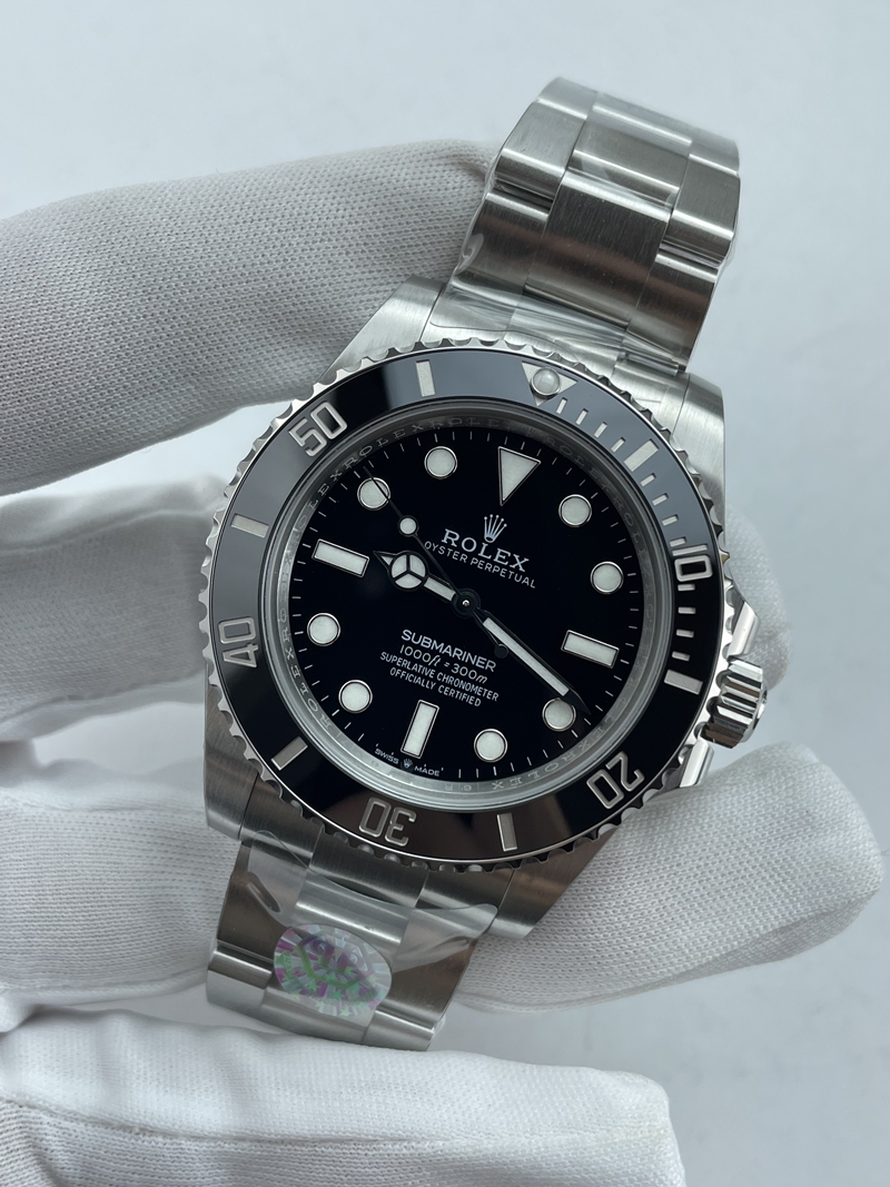 (준비완료/특급배송)NO.3673/QP공장 롤렉스 신형 서브마리너 논데이트 블랙다이얼